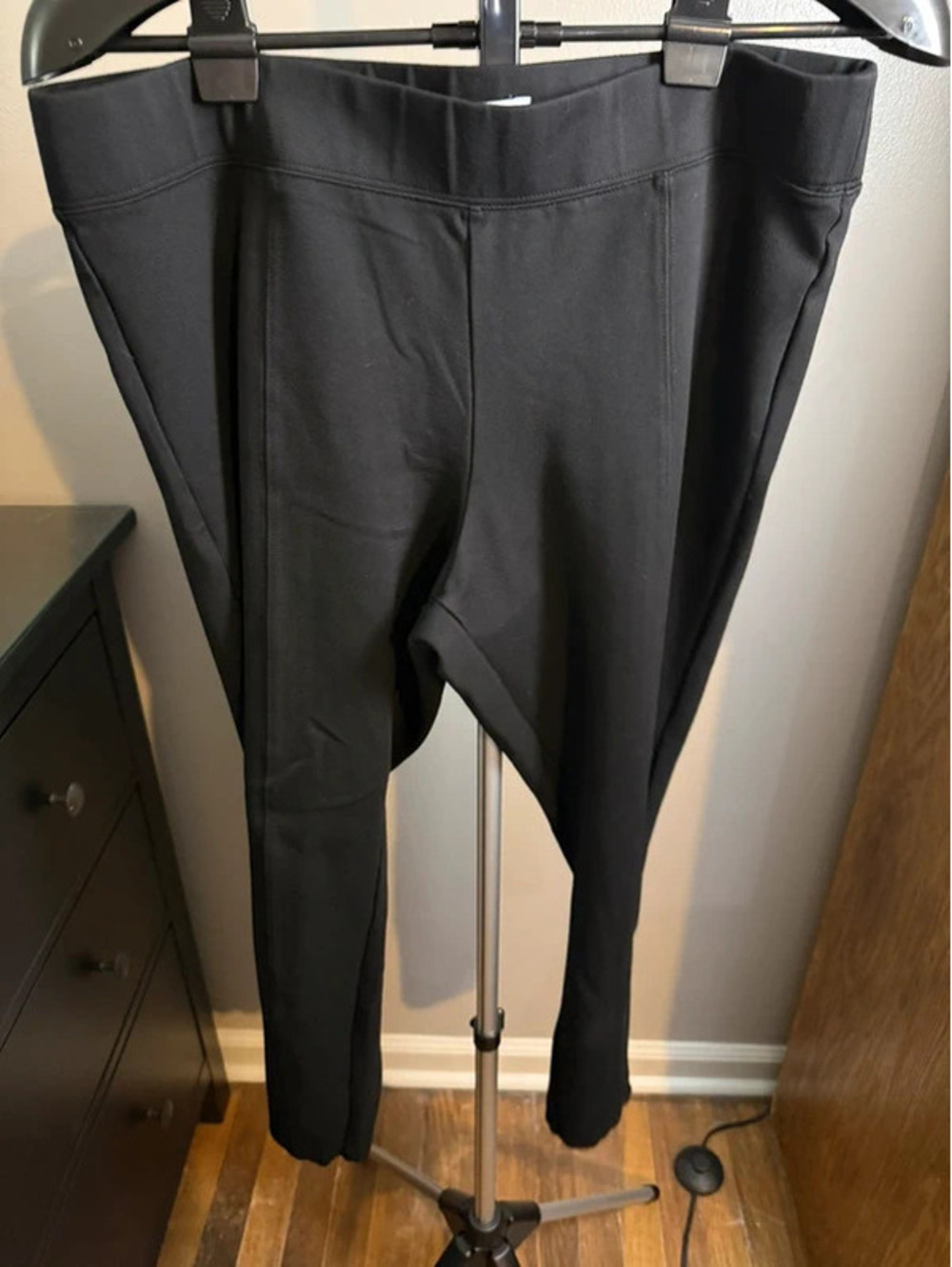 Old Navy Stevie Black Ponte Skinny Pants Size XL